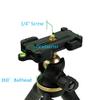 SIOTI Mini Tripod, Flexible and Portable, with Adjustable Mobile Phone Bracket, Compatible with Mobile Phone, Camera, Action Camera, Projector, Monitor, Light(Silver) view 4