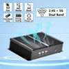 KINGDEL Fanless Mini PC, i7 Core 8th Gen. CPU with 16GB DDR4 RAM+1TB NMMe SSD, HD Port, VGA, 4K 4096x2304, 2xCOM RS232, WiFi+BT 4.2, Full Metal Case, Silent Working view 4