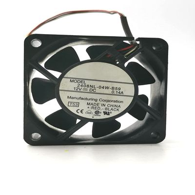 2408NL-04W-B59 DC12V 0.14A 6020 6cm 3-Wire Cooling Fan