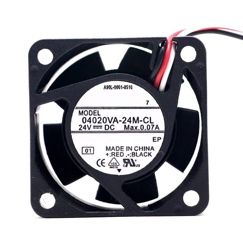 04020VA-24M-CL DC24V 0.07A 4020 4cm 3-Wire Inverter Cooling Fan