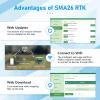 SMA26 RTK Base Station High-Precision GNSS Receiver NOAA certificated (Included Surveying Tripod) view 4