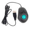 Mobestech Portable Mini 4D Trackball Mouse USB Wired Handheld Ergonomic Mouse with Thumb-Controlled Scroll for Laptop Desktop Office Use view 1