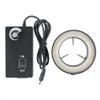 RADHAX Microscope Kit Adjustable 144 LED Ring Light Illuminator Lamp for Industry Stereo Trinocular Microscope H_DMI USB VGA Video Camera Magnifier Microscope Lens Adapters (Color : B) view 1
