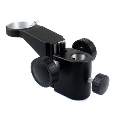 RADHAX Microscope Kit 50mm Diameter Adjustable Stereo Microscope Stand Holder Support, Articulating Arm Bracket Microscope Gear Accessories Microscope Lens Adapters