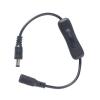 AHAFEI 1/3Pcs DC Power 5.5x2.1mm Male to Female 12V ON Off Inline 304 Switch Cable Connector (Color : 1Pcs) view 1