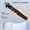 Andoer Tabletop Octopus Tripod Stand Phone Tripod Flexible Camera Tripod with 1/4 Inch Screw & Phone Holder 1.5kg Load Capacity for Smartphone Camera Vlog Selfie Live Streaming view 4