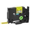 GREENCYCLE Compatible for Brother P Touch TZ TZe-631L1 Starry Laminated Glitter Rainbow Bling AZE Label Tape Black on Yellow 1/2" 12mm use in PTD210 PT-H100 PTH110 PT-D400AD PTD600 PT-1290, 50 Pack view 1