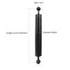 FEICHAO Diving D40mm 12/14inch Buoyancy 189/241g Dual 1inch Ball Head Arm Hand-Held Extension Bracket for Diving Photography Connecting Accessories (12inch,Black) view 2