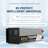 Power Inverter,5000W 6000W 7000W Pure Sine Wave Power Inverter 12V/24V/48V/60V DC to 110V 120V Converter for RV Trucks Boats and Emergency,with LCD Display,5000W-60vto220v view 3