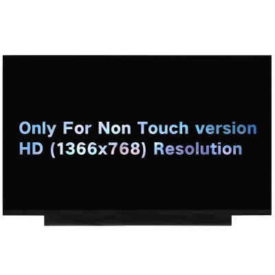14.0" LCD Replacement for HP 14-fq 14-FQ0013DX 192T6UA 14-fq0037nr 14-FQ0057NR LCD Screen Display Panel HD 1366x768 (Only for Non Touch)
