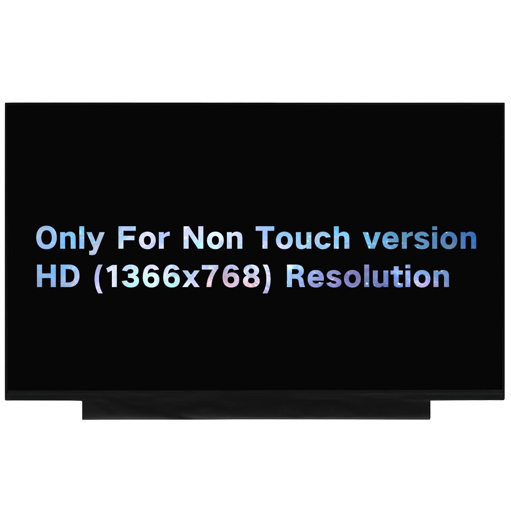 14.0" LCD Replacement for HP 14-fq 14-FQ0013DX 192T6UA 14-fq0037nr 14-FQ0057NR LCD Screen Display Panel HD 1366x768 (Only for Non Touch)
