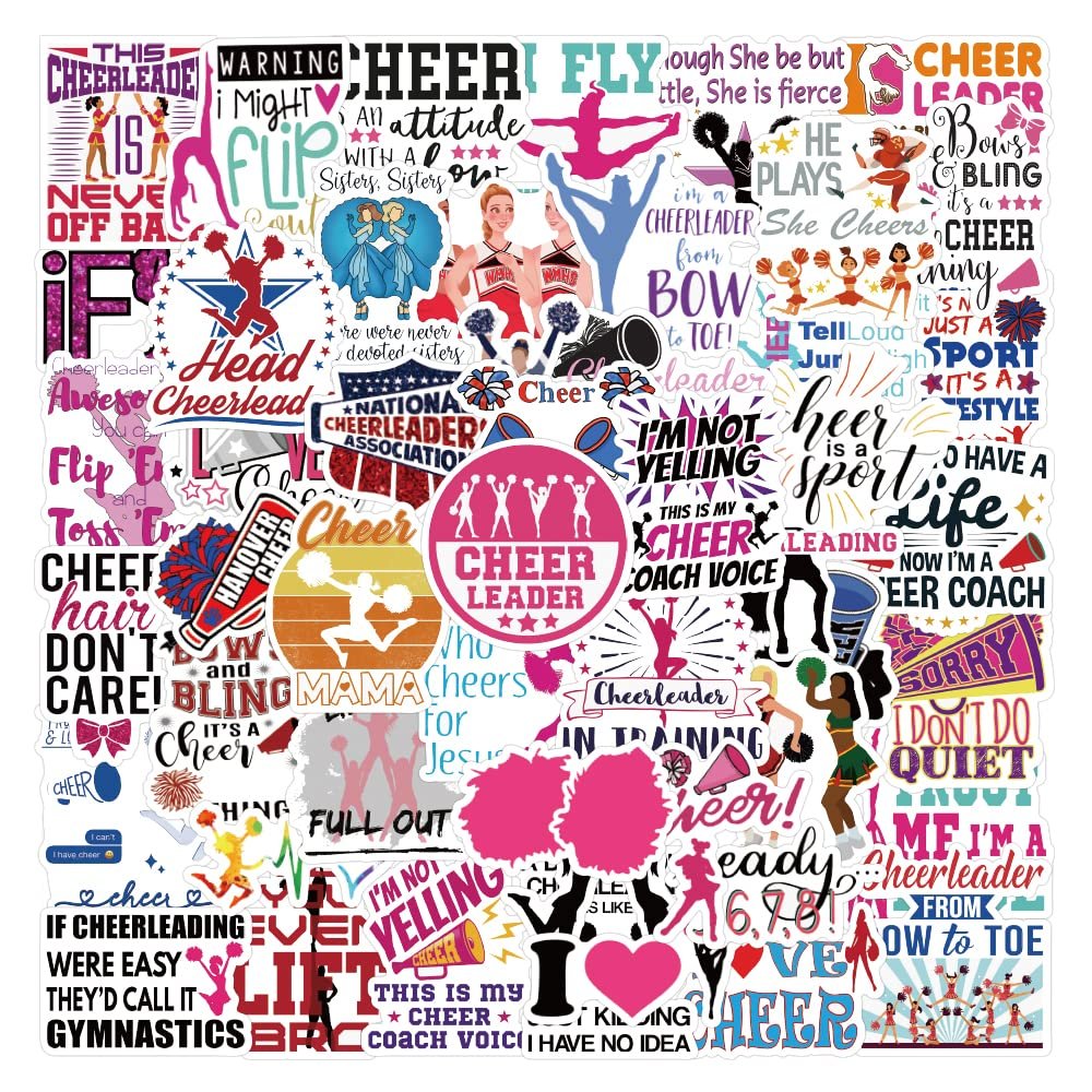 Cheer Stickers