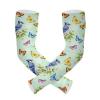 Dussdil Bird Flowers Gardening Garden Arm Sleeves Butterflies Farm UV Sun Protection Cooling Arm Sleeves for Farm Women Men with Thumb Hole view 2