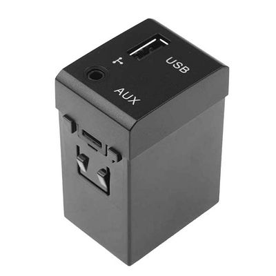 TOTMOX USB Port Aux Audio Jack Assembly Compatible with Hyundai Santa Fe 2007-2012, Part Number: 96120-2B000, 961202B000, 91681-3K030, 916813K030, 96120 2B000