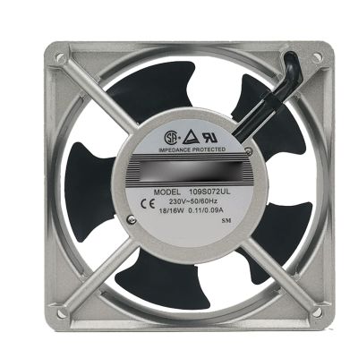 12038 120X120X38mm 109S072UL 12038 0.11/0.09A AC 230V Aluminum Frame AC Equipment Cooling Fan