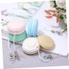 NUOBESTY 8 Pcs Lens Wipe Macaron Cellphone Cleaner Screen Cleaner Pendants Smartphone Screen Brush Martphone Screen Cleaners Macaron Cellphone Screen Cleaner Else Cloths Glass Wipe Cloth view 4