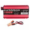 HYDTGZ Power Inverter 1000W Pure Sine Wave Inverter DC 12V/24V to 110V/220V AC Car Converter for Household, Motorhomes, Truck, Camping,24v to 220v view 1