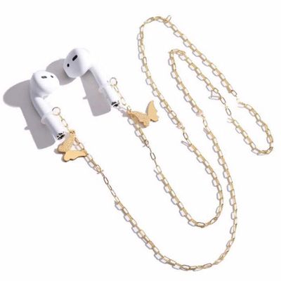 Anti Lost Earring Strap For Airpods Hooks Ear Clip For Airpods Wireless Earphone Holder for AirPods Anti Lost Ear Clip Strap Compatible with Airpods (Butterfly style)