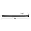 TR Industrial 8.9" Multi-Purpose Cable Tie, 100-Piece, 250lbs Load Capacity, Black view 2