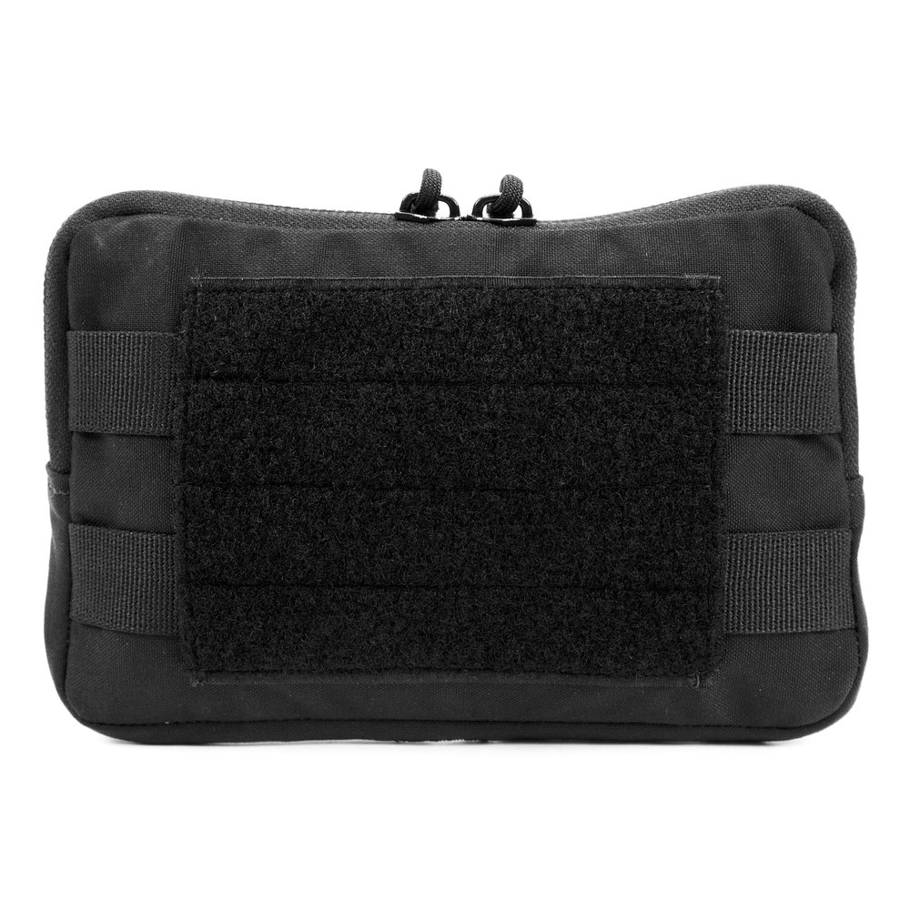 Blue Force Gear MOLLE Admin Pouch - EDC Pouch, Durable USA-Made MOLLE Accessories - Black - 1 x 8 x 5.5 Inches