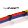 TR Industrial Multi-Purpose UV Cable Ties (300 Piece), 8", Black view 4