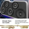 DS18 PRO-84XA 8 Special Edition 10th Anniversary Mid-Bass Loudspeaker 550 Watts Max 4-Ohms - Door Speakers for Car or Truck Stereo Sound System - 1 Speaker view 3