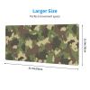 Camo Browns Greens Gaming Mouse Pad Large Mouse Pad (31.5x12 Inch) Non-Slip Rubber Base Large Desk Mat Desk Protector for Home Office Gaming Work view 3