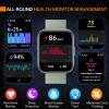 aeac Smart Watch Fitness Watch for Men Women, Alexa Built-in & Stable Bluetooth Call, 100 Sports, IP68 Waterproof Smartwatches for iOS Android view 4