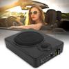 TFCFL Compact Under-Seat Active Powered Subwoofer Sub for Car Truck RV ATV, 600w 8" 4-Ohm Slim Low Profile Subwoofer Enclosure Powerful Loud Speaker view 1