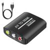 GINGIN AV to HDMI Converter, AV to HDMI Adapter Support 720p/1080p for PS1/PS2/PS3/Xbox 360/WII/N64/SNES/STB/VHS/VCR/Blue-Ray DVD Players view 1