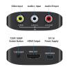 GINGIN AV to HDMI Converter, AV to HDMI Adapter Support 720p/1080p for PS1/PS2/PS3/Xbox 360/WII/N64/SNES/STB/VHS/VCR/Blue-Ray DVD Players view 2
