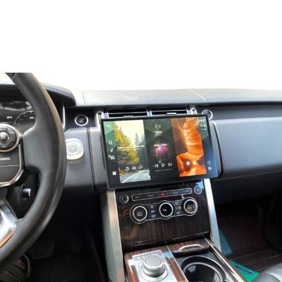 MOOKAKA 13 Inch Radio Replacement for Land Rover Range Rover Sport L494 2014-2017 GPS Navigation Android Head Unit Multimedia Player Car Stereo IPS Touch Screen Carplay DSP(Bosch System,8+128G)