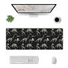 Dinosaur Fossils Gaming Mouse Pad Large Mouse Pad (31.5x12 Inch) Non-Slip Rubber Base Large Desk Mat Desk Protector for Home Office Gaming Work view 1