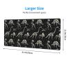 Dinosaur Fossils Gaming Mouse Pad Large Mouse Pad (31.5x12 Inch) Non-Slip Rubber Base Large Desk Mat Desk Protector for Home Office Gaming Work view 3