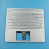 Bayjebu Parts for HP Pavilion 14-CE TPN-Q207 Palmrest Keyboard Bezel US Backlit Non-Fingerprint L19191-001 view 1
