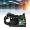 3.5 Inch Front Panel USB3.0 Hub, High Speed 4 Port Internal Combo Bracket Adapter for PC Desktop 3.5 Inch Floppy Bay view 3