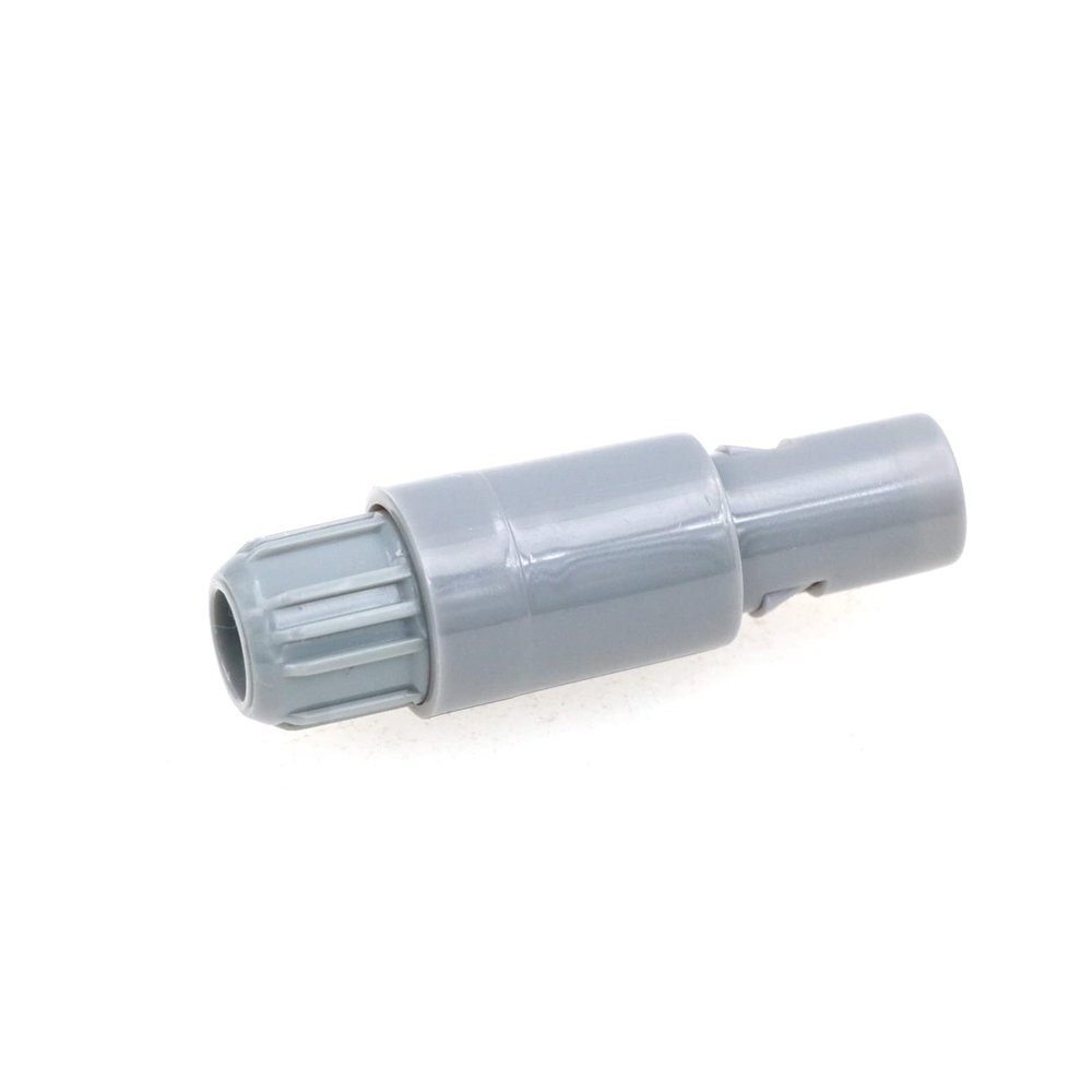 ZBLZGP 1P Plastic PAG PKG Plug and Socket Push Pull Self Locking Hold Medical Connector (9Pin, Plug)