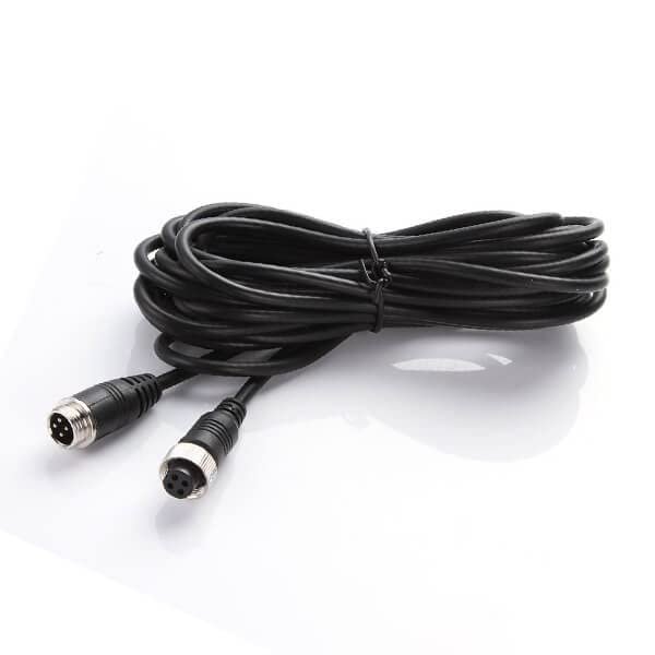 GXMRHWY 10pcs GX12 4 Pin Male to Female Aviation Cable for Car Monitor CCD CMOS Camera 1M