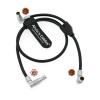 Alvin's Cables Power Cable for DJI RS2 RSC RS3 Pro| RED-Komodo Rotatable 2 Pin Male to Adjustable 2 Pin Male & 2 Pin Female Y Cable for Tilta Float Gimbal Support System view 1