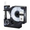USUPERINK 50 Pack Compatible for Dymo Rhino 18443 Black on White 9mm 3/8'' x 5.5m 18ft Permanent Vinyl Label Tape for Rhino Pro 1000 3000 4200 5000 5200 6000 3M PL100 PL150 Industrial Label Makers view 1