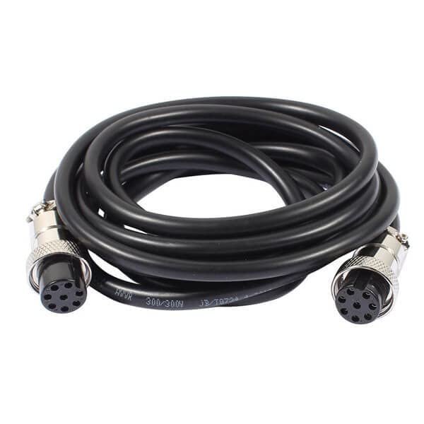 GXMRHWY 10pcs GX16 8 Pin Double Female Air Plug Cable Circular Aviation Connector with 1M Cables