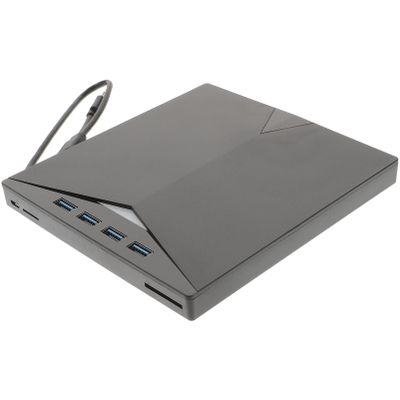 Mobestech Slim USB Cd Writer External DVD Drive Cd-ROM Burner DVD Writer for Laptop Easy to Carry