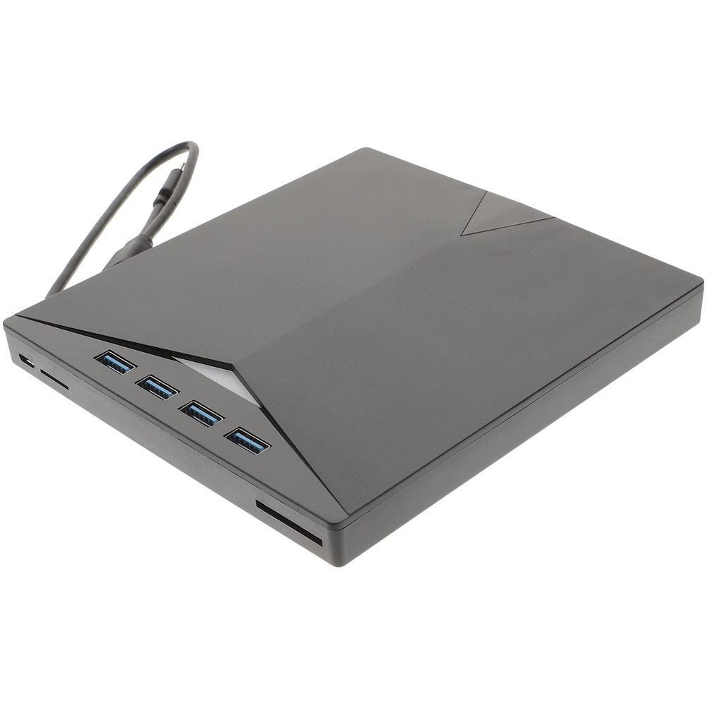 Mobestech Slim USB Cd Writer External DVD Drive Cd-ROM Burner DVD Writer for Laptop Easy to Carry