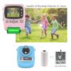 FXNFXLA Kids Instant Print Camera, Mini Digital Video Camera 1080P 18MP 2.3 Inch Screen with Print Paper Stickers, for Boys Girls Gift(Color:A) view 3