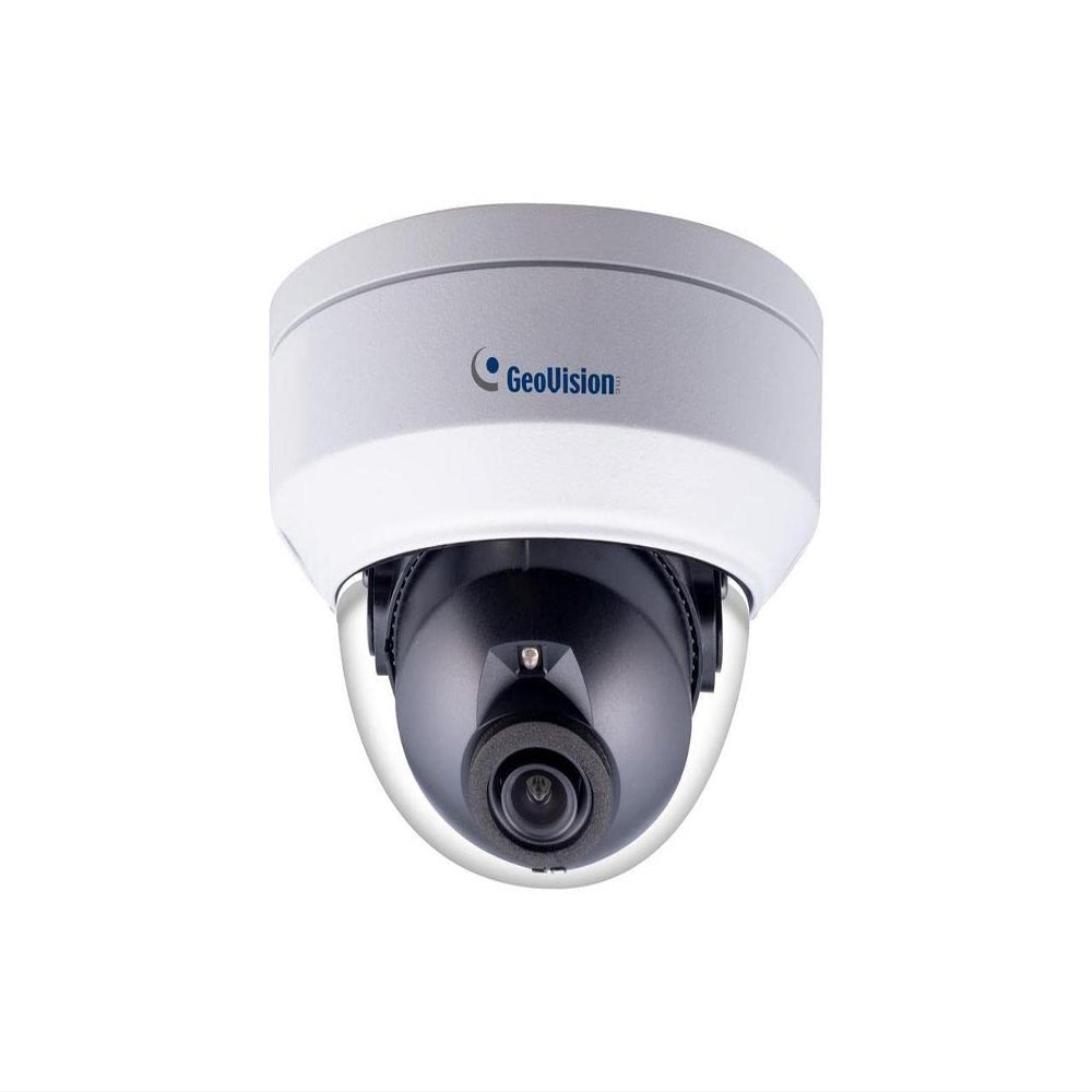 GeoVision - GV-TDR4704-2F GV-TDR4704-2F 4 Megapixel Outdoor Network Camera - Color - Mini Dome - 98.43 ft Infrared Night Vision - H.264, H.265, MJPEG - 2688 x 1520-2.80 mm Fixed Lens -