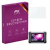 atFoliX Plastic Glass Protective Film compatible with Autel MaxiPRO MP808, 9H Hybrid-Glass FX Screen Protector view 1