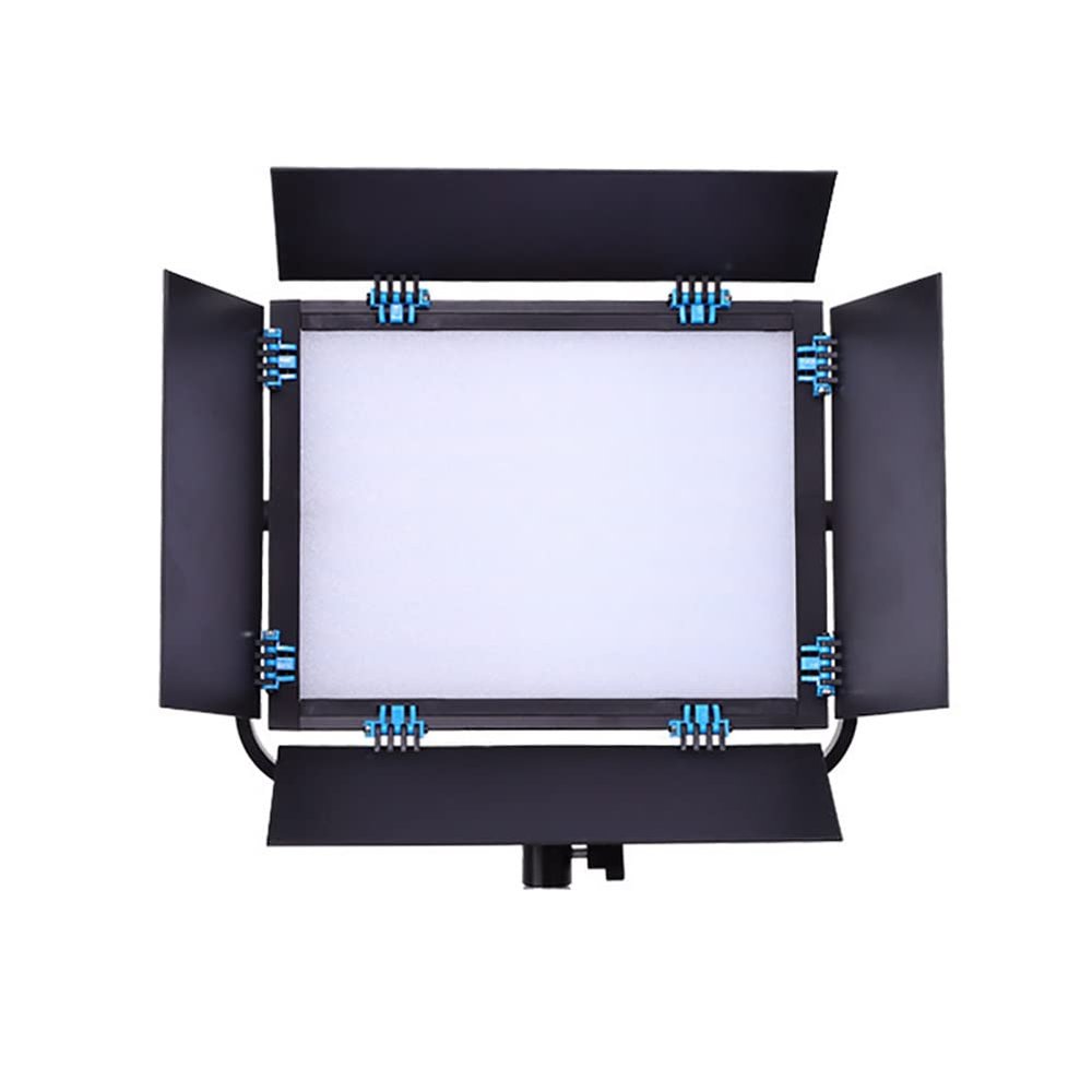 50W LED RGB Photography Fill Light, 360 Full-Color LED Panel Light, with Baffle/U Bracket, 3200K~5600K Video Lighting, RGB Video Lighting Flat Panel Light for Studio Photo Light