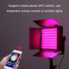50W LED RGB Photography Fill Light, 360 Full-Color LED Panel Light, with Baffle/U Bracket, 3200K~5600K Video Lighting, RGB Video Lighting Flat Panel Light for Studio Photo Light view 2