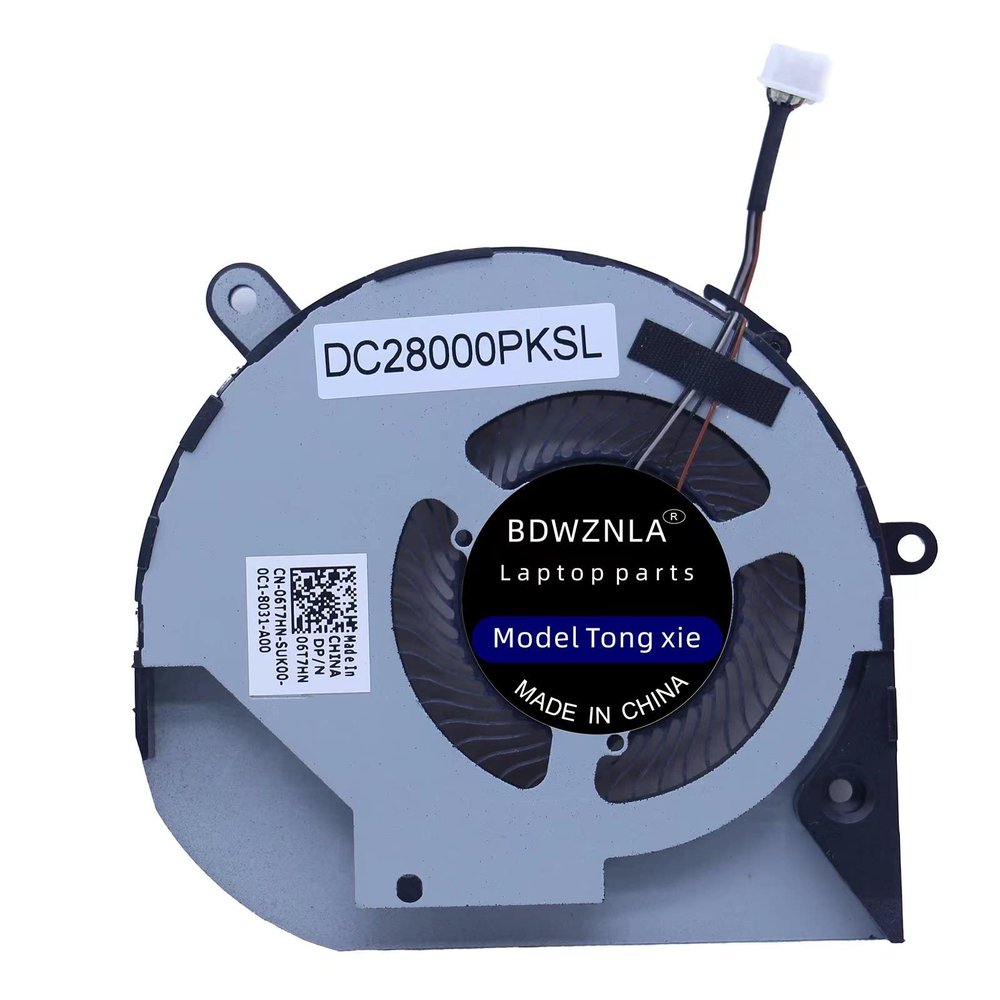 BDWZNLA Replacement New Laptop CPU Cooling Fan for DELL Precision 3540 3550 M3540 Laitude 5510 Series 06T7HN 0G8RWX EG50040S1-CH30-S9A DC5V Fan