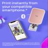 Canon IVY 2 Mini Photo Printer, Print from Compatible iOS & Android Devices, Sticky-Back Prints, Pure White + ZINK Photo Paper 100 Sheets Pack view 4